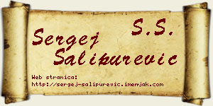 Sergej Šalipurević vizit kartica